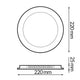 Downlight LED Pro Lass 32W CCT - imagine 3