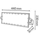 Spot LED modular de 200 W - imagine 3
