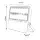 Spot LED modular de 200 W - imagine 3