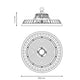 Lampa LED industriala LED High Bay 150W Seria Daf - imagine 3
