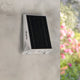 Lampa solara alba de perete 4000k