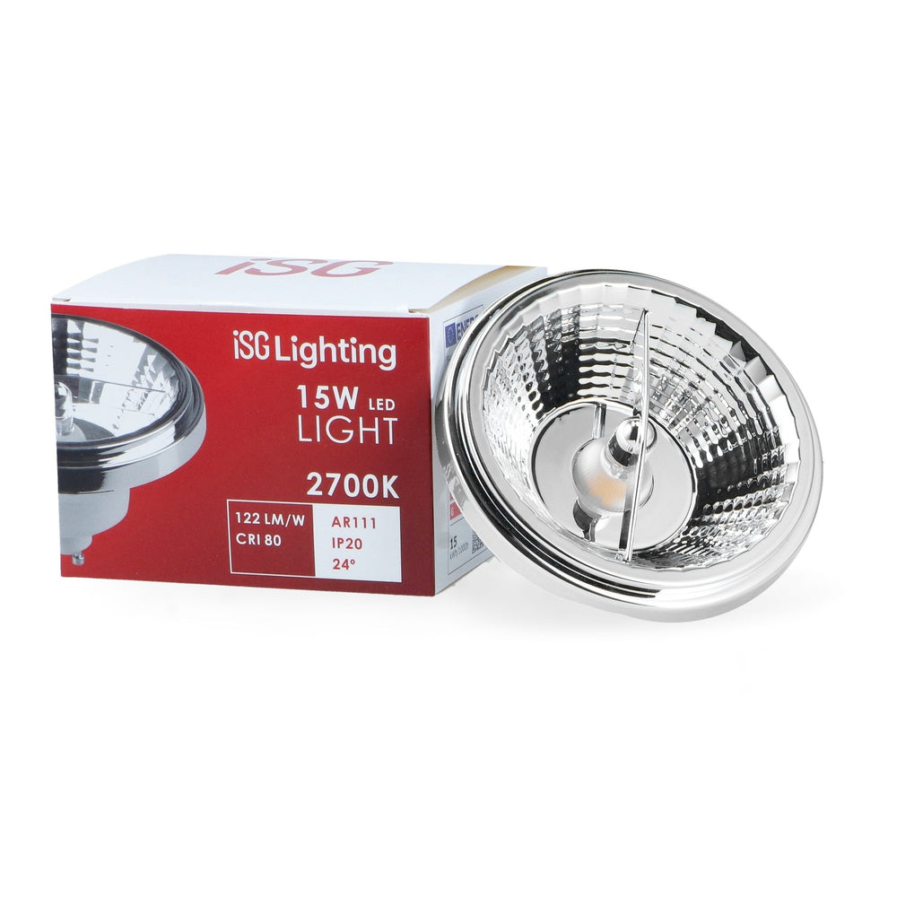 Bec LED Pro GU10 AR111 15W 24º