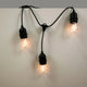 Ghirlanda cu LED-uri solare 3W cu 10 becuri E27 de exterior IP65 - 3000K