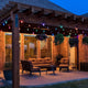 Ghirlanda Solară LED 3W cu 10 Becuri E27 Exterior IP65 - RGB