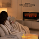 Încălzitor Electric Black Calls 2000W Cu Efect De Flacără - imagine 5