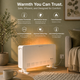 Radiator Convector Electric White Broken Equation 2000W - imagine 8