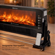 Încălzitor Electric Black Calls 2000W Cu Efect De Flacără - imagine 9