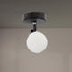 Lampă de tavan seria Moon 1 spot G9