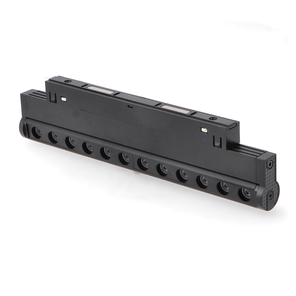 Spot LED Linéaire Detail 12W pentru pista magnetica Negru 48V-16