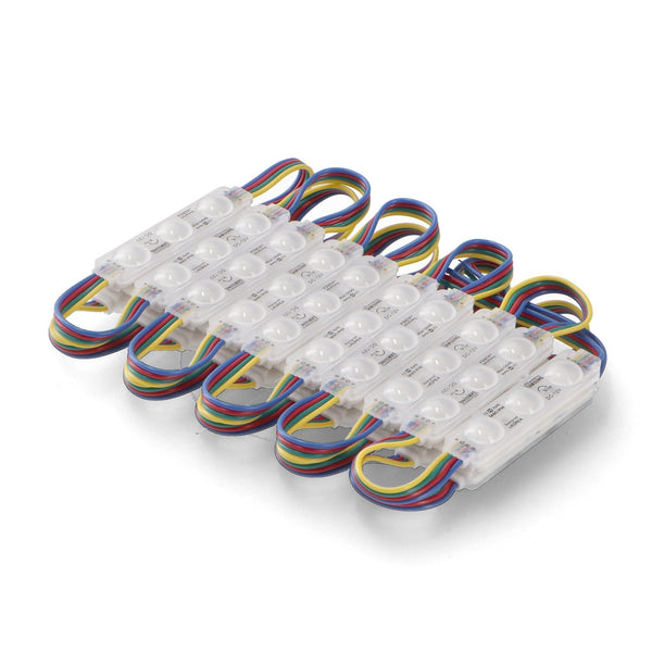 Șir de 20 de module din 3 LED-uri SMD Samsung 12V DC 1W