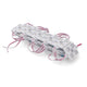 Șir de 20 module de 4 LED-uri SMD Samsung 12V DC 2WLanț de 20 module de 4 LED-uri SMD Samsung 12V DC 2WCatena 20 module 4 2 LED SMD Samsung 12V DC 2WC