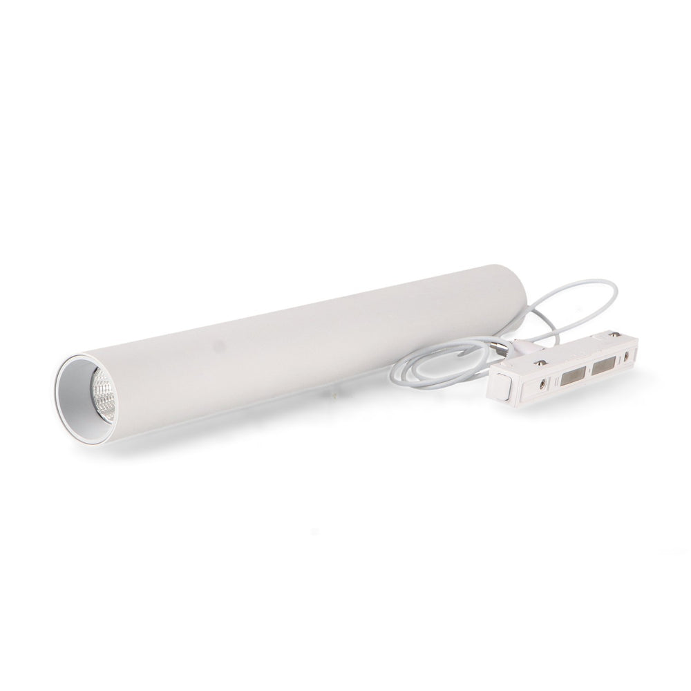 Detaliu spot LED 10W pentru sina magnetica Alb 48V-16