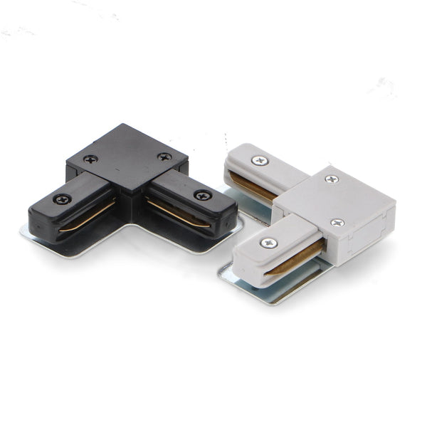 Conector L pentru șină monofazată