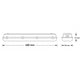 Ecran impermeabil LED Proline 18W 600mm CCT conectabil