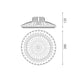 Lampa LED industriala Inspire 100W LED UFO High Bay - EOL