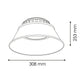 Lampa LED industriala  Infinity 150W LED High Bay - DSC
