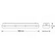 Ecran impermeabil LED Proline 50W 1500mm CCT conectabil