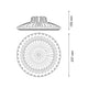 Lampa LED industriala Sky LED UFO High Bay 100W 0-10V