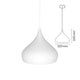 Plafoniera Coppen White