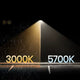 Lumină stradală solară LED Hibryd pentru Iluminat Public 6000 Lm