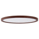 Plafon LED Soft 24W Lemn Nuc - imagine 2