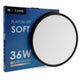 Plafon LED Soft 36W Negru - imagine 4