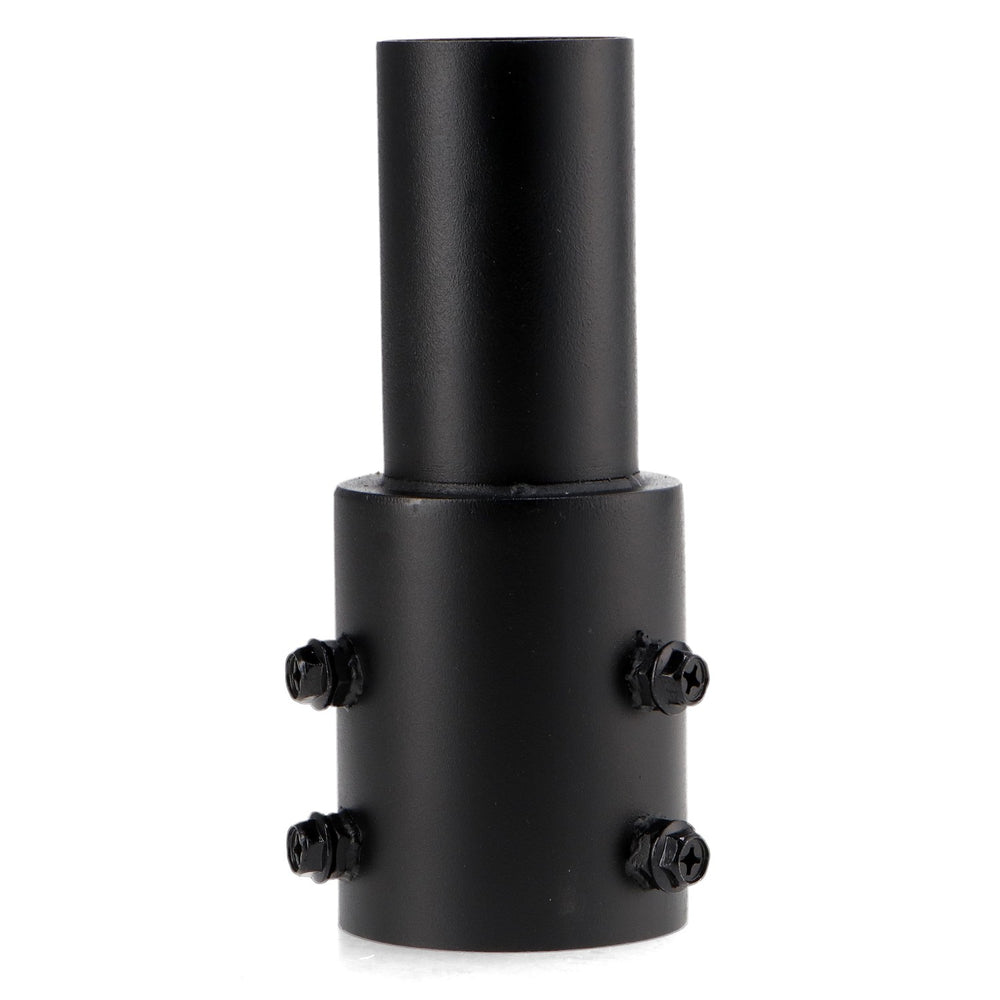 Braț adaptor pentru stâlp de iluminat, negru, de la ø 78 mm la ø 58 mm
