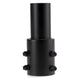 Braț adaptor pentru stâlp de iluminat, negru, de la ø 78 mm la ø 58 mm - imagine 2