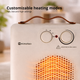 Încălzitor Electric White Broken Compact 2000W - imagine 9