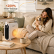Încălzitor Ceramic White Hearth 2000W - imagine 8