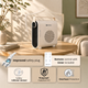 Încălzitor Ceramic White Hearth 2000W - imagine 7