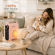 Încălzitor Ceramic Pink Hearth 2000W - imagine 8