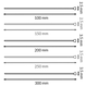 Cablu Brida Negru Pack100ud - imagine 3