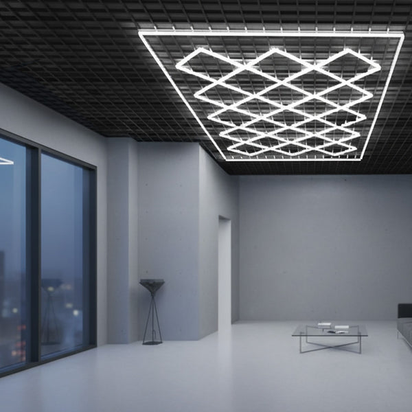 Regletă LED Hexagonală Romb 680W