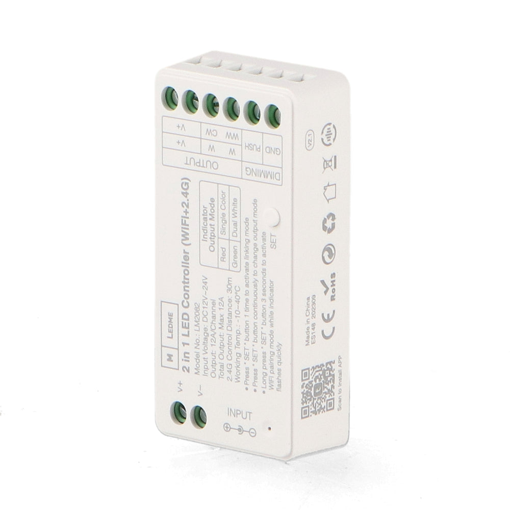 Controler regulator Smarthome LED monocolor/CCT