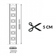 Bandă LED 12V IP20 60 LED/m - 5 metri DC SMD5050 Videny - imagine 3