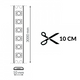 Pachet Bandă LED 12V 5050 30L RGB - 3 metri - imagine 3