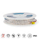 Bandă LED 220V SMD Half 6,5 mm 12W/m IP65 - 50 de metri - DSC