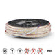 Bandă LED 220V AC SMD2835 Ecofast 10W/m IP65 - 50 metri