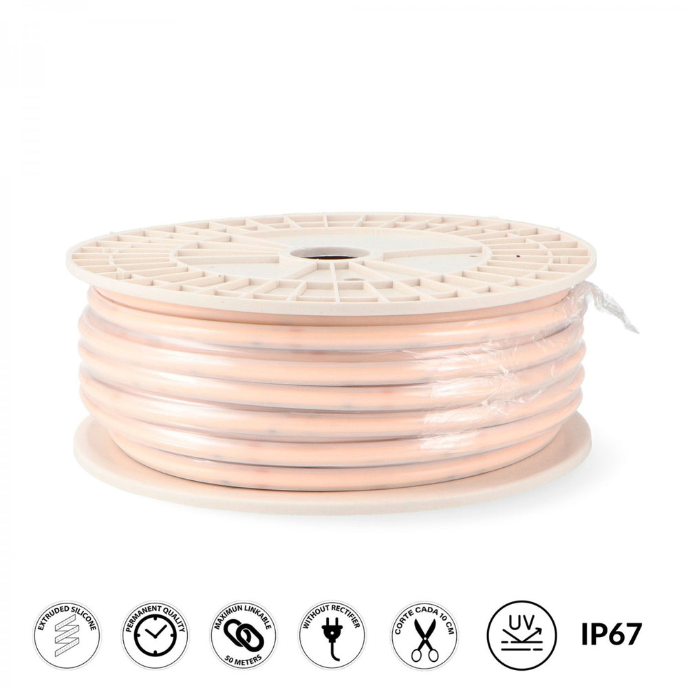 Bandă LED 220Vac Cobpoint 15W/m IP65 - 50 metri