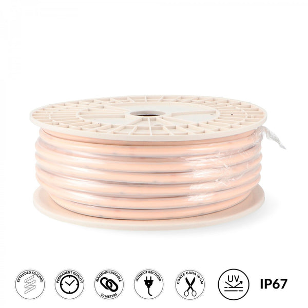 Bandă LED 220Vac Cobpoint 15W/m IP65 - 50 metri