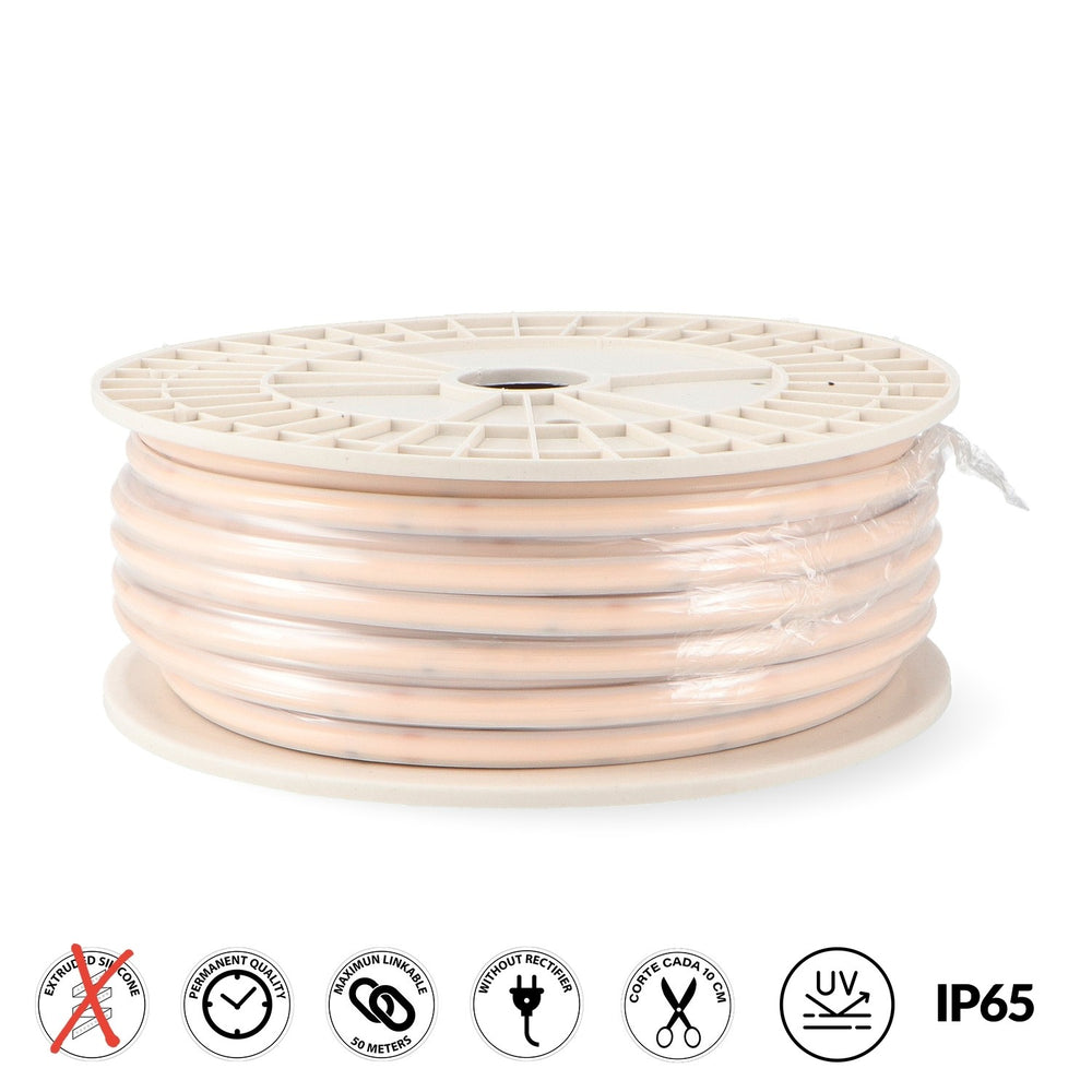 Bandă LED 220Vac Cobpoint 10W/m IP65 - 50 metri