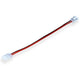 Conector dublu cu cablu pentru bandă LED 8 mm 12V/24V, 2 pini - pachet de 20 - imagine 2