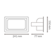Spot proiector LED reglabil Navi 36W - imagine 3