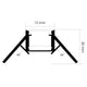 Profil aluminiu coltar Nisen 12/24V 2 metri - DSC - imagine 3