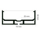 Profil aluminiu SantMig 2 metri - DSC - imagine 3