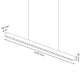 Lampă liniară Vienna LED 40W (UGR 17) - imagine 3