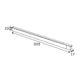 Spot LED Lounge Detail 20W pentru pista magnetica Alb 48V-16 - imagine 3