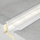 Profil din aluminiu pentru Pladur lăcuit alb – 2 metri