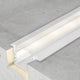 Profil din aluminiu pentru Pladur lăcuit alb – 2 metri | Pachet 5 buc (10 m) - imagine 2